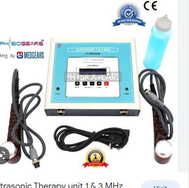 Ultrasonic 1&3 Mhz (45 pre Set protocols)