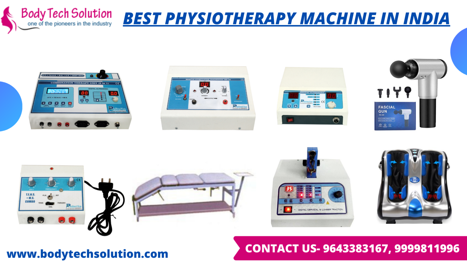 best physiotherapy machine india